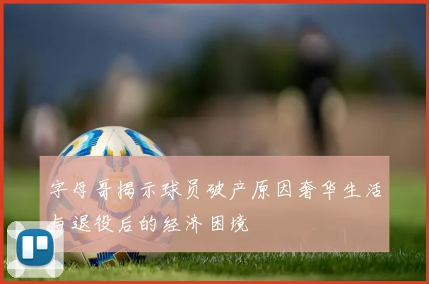 字母哥揭示球员破产原因奢华生活与退役后的经济困境